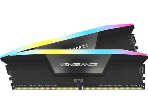 MEMORIJA CORSAIR VENGEANCE 32GB(2X16GB)/DDR5/6000MHZ/CL30/1.4V/RGB/CRNA