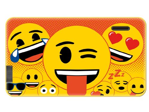 TABLET ESTAR THEMED EMOJI 7399 HD 7"/QC 1.3GHZ/2GB/16GB/WIF/0.3MP/ANDROID 9/ŽUTA