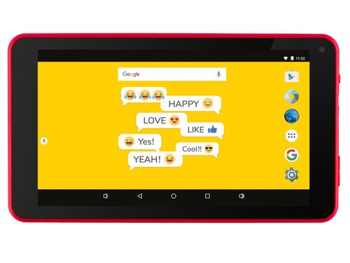 TABLET ESTAR THEMED EMOJI 7399 HD 7"/QC 1.3GHZ/2GB/16GB/WIF/0.3MP/ANDROID 9/ŽUTA