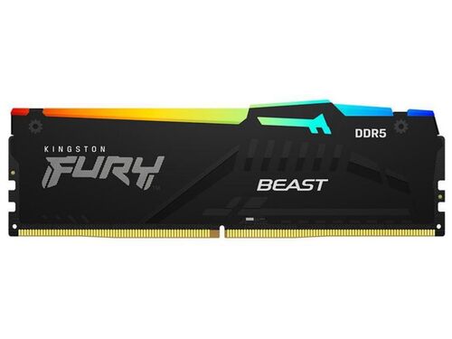 MEMORIJA KINGSTON 16GB/DIMM/DDR5/5200MHZ/CL36/FURY BEAST RGB EXPO