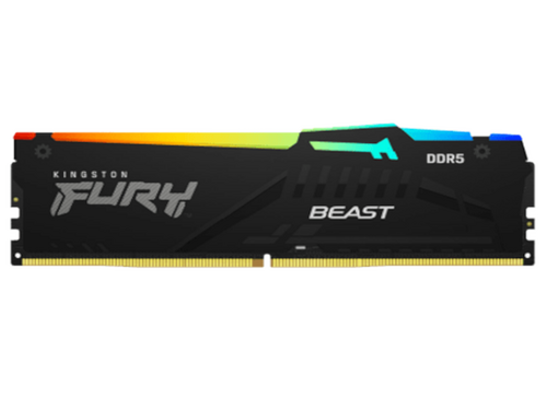 MEMORIJA KINGSTON 32GB/DIMM/DDR5/5200MHZ/CL40/FURY BEAST RGB XMP