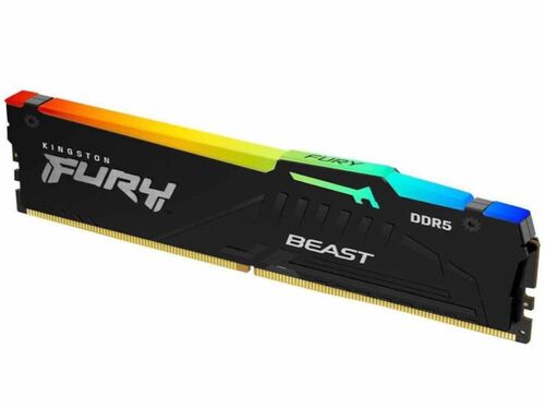 MEMORIJA KINGSTON 32GB/DIMM/DDR5/5600MHZ/CL36/FURY BEAST RGB EXPO