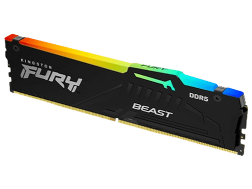 MEMORIJA KINGSTON 8GB/DIMM/DDR5/6000MHZ/CL40/FURY BEAST RGB XMP