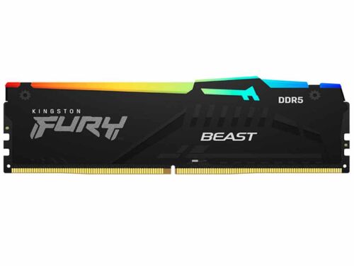 MEMORIJA KINGSTON 32GB/DIMM/DDR5/6400MHZ/CL32/FURY BEAST RGB EXPO