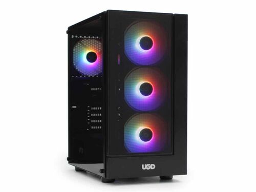 KUĆIŠTE UGD HAMMER 3313 MIDI TOWER/ATX/BEZ NAPAJANJA/CRNA