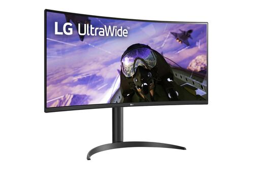 MONITOR LG 34WP65CP-B 34"/VA,ZAKRIVLJEN,21:9/3440X1440 /160HZ/1MS MBR/HDMIX2,DP/FREESYNC/VISINA