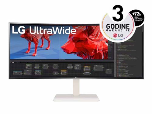 MONITOR LG 38WR85QC-W 38"/IPS,ZAKRIVLJEN,21:9/3840X1600/144HZ/1MS GTG/HDMIX2,DP,USB,LAN/GSYNC/BELA