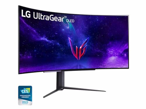 MONITOR LG 45GR95QE-B 45"/OLED,ZAKRIVLJEN,21:9/3440X1440/240HZ/0,03MS/HDMIX2,DP,USB/GSYNC,FREESYNC