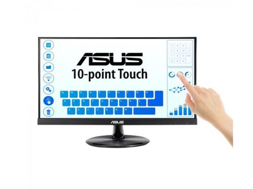 MONITOR ASUS VT229H 21.5"/IPS, TOUCH/1920X1080/60HZ/5MS GTG/VGA,HDMI/VESA/ZVUČNICI/CRNA