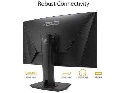 MONITOR ASUS TUF VG27VQM 27"/VA,ZAKRIVLJEN/1920X1080/240HZ/1MS MPRT/HDMIX2,DP,USB/FREESYNC/VISINA