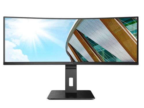 MONITOR AOC CU34P2A 34"/VA,ZAKRIVLJEN,21:9/3440X1440/100HZ/4MS GTG/HDMIX2,DP,USB/VISINA/VESA/CRNA