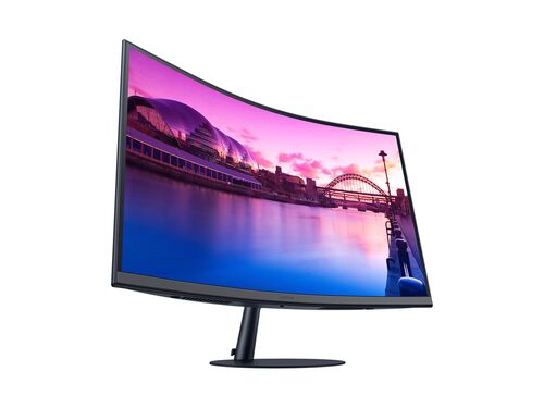 MONITOR SAMSUNG LS27C390EAUXEN 27"/ZAKRIVLJEN/VA/1920X1080/75HZ/4MS GTG/HDMIX2,DP/FREESYNC/CRNA