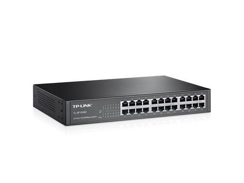 SWITCH TP-LINK TL-SF1024D 24X RJ45/10/100MBPS/RACKMOUNT METALNO KUCISTE