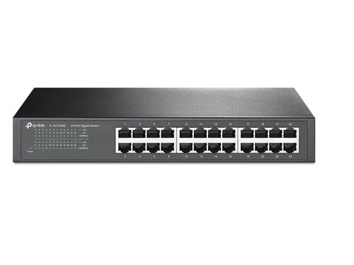 SWITCH TP-LINK TL-SG1024D GIGABIT/24X RJ45/10/100/1000MBPS/DESKTOP/RACKMOUNT METALNO KUCISTE