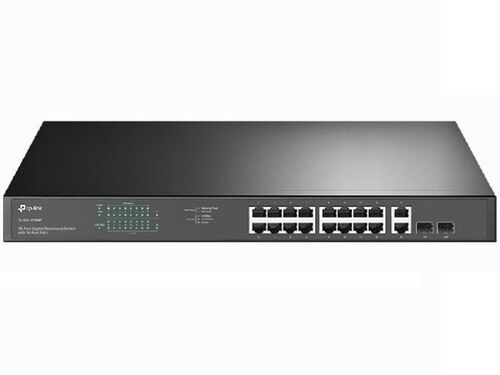 SWITCH TP-LINK TL-SG1218MP GIGABIT/18XRJ4510/100/1000MBPS/16-PORT POE+/ RACKMOUNT