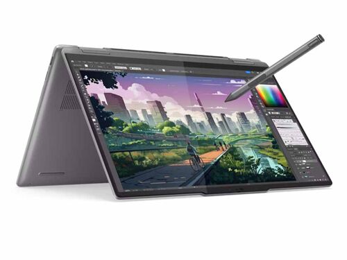 LAPTOP LENOVO YOGA 7 2-IN-1 14AHP9 DOS/14" WUXGA TOUCH/RYZEN 7 8840HS/16GB/1TB SSD/BACKLITSR/SIVA