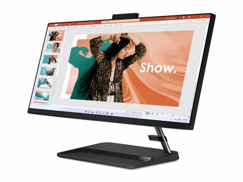 LENOVO AIO IDEACENTRE 3 24IAP7 DOS/23.8" FHD/I5-12450H/16GB/512GB SSD/USB KB&MOUSE/CRNA