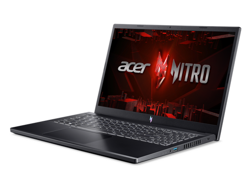 LAPTOP ACER GAMING NITRO ANV15-51 DOS/15.6"FHD IPS/I5-13420H/8GB/512GB/RTX4050-6GB/FPR/BACKLIT/CRNA