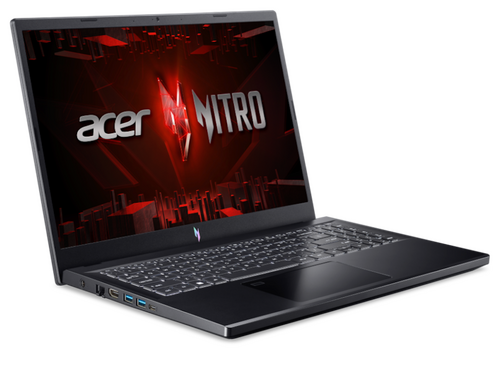 LAPTOP ACER GAMING NITRO ANV15-51 DOS/15.6"FHD IPS/I7-13620H/16GB/512GB/RTX4050-6GB/FPR/BACKLIT/CRNA