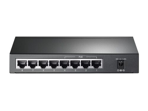 SWITCH TP-LINK TL-SG1008P GIGABIT/8X RJ45/10/100/1000MBPS/4X POE/DESKTOP METALNO KUCISTE