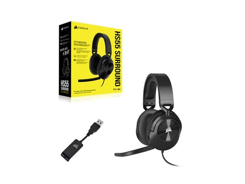 SLUŠALICE CORSAIR HS55 SURROUND ŽIČNE/CA-9011265-EU/CRNA