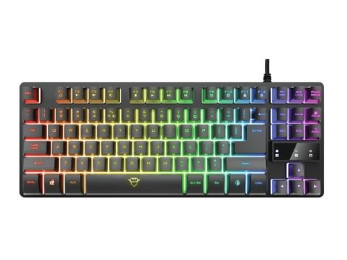 TASTATURA TRUST GXT833 THADO ŽIČNA/RGB/GAMING/CRNA