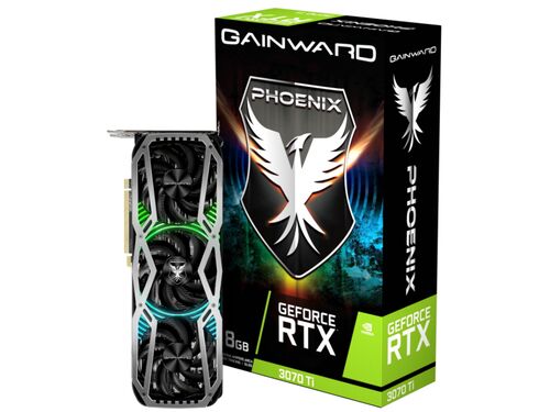 GRAFIČKA KARTA GWD RTX3070TI PHOENIX 2713 NVD/8G/GDDR6X/256BIT/CRNA