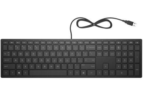 TASTATURA HP PAVILION 300/ŽIČNA/4CE96AA/CRNA