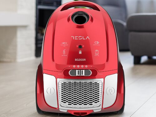 USISIVAČ TESLA BG200R/800W/SA KESOM/2L/CRVENA