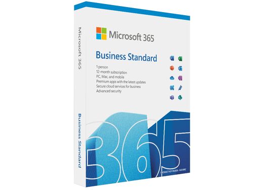 LICENCA MICROSOFT RETAIL MICROSOFT 365 BUSINESS STANDARDP8/32BIT/64BIT/ENGLISH/1 KORISNIKA/1 GODINA