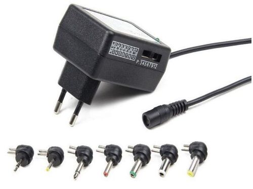 EG-MC-008 GEMBIRD 12W UNIVERZALNI AC-DC ADAPTER 220V/12W NA 3,4.5,5,6,7.5,9,12V 1A MAX