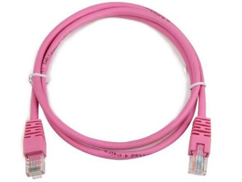 PP12-5M/RO GEMBIRD MREZNI KABL, CAT5E UTP PATCH CORD 5M PINK