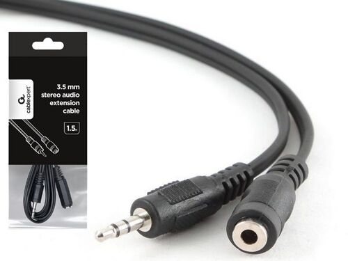 CCA-423 GEMBIRD 3.5 MM STEREO AUDIO EXTENSION KABL 1.5M