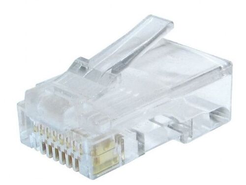 LC-8P8C-002/10 GEMBIRD CAT6 UTP MODULAR PLUG 8P8C 30U GOLD PLATED RJ45, 10 U PAK /CENA PO PAKOVANJU