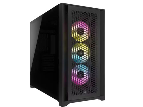 KUĆIŠTE CORSAIR ICUE 5000D AIRFLOW MID-TOWER/GAMING/ATX/KALJENO STAKLO/BEZ NAPAJANJA/RGB/CRNA