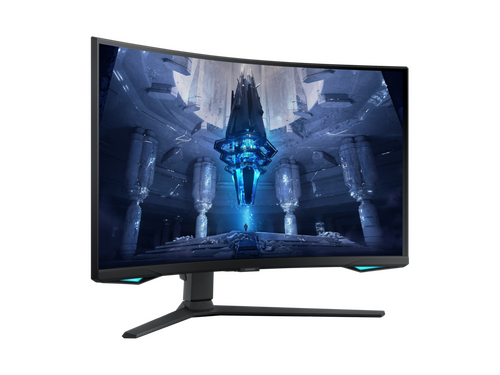 MONITOR SAMSUNG LS32BG750NPXEN 32"/VA,ZAKRIVLJEN/3840X2160/165HZ/1MS GTG/HDMIX2,DP,USB/FREESYNC/CRNA