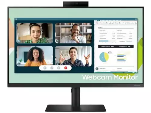 MONITOR 24 SAMSUNG LS24A400VEUXEN 1920X1080/FHD IPS/75HZ/5MS/VGA/DP/HDMI/3XUSB/ZVUČNICI/KAMERA/PIVOT