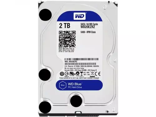 HARD DISK 2TB SATA3 WESTERN DIGITAL 256MB WD20EARZ BLUE