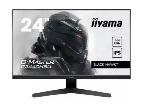 MONITOR 23.8 IIYAMA G2440HSU-B1 1920X1080/FULL HD/IPS/1MS/75HZ/HDMI/USB X2/DP/ZVUČNICI