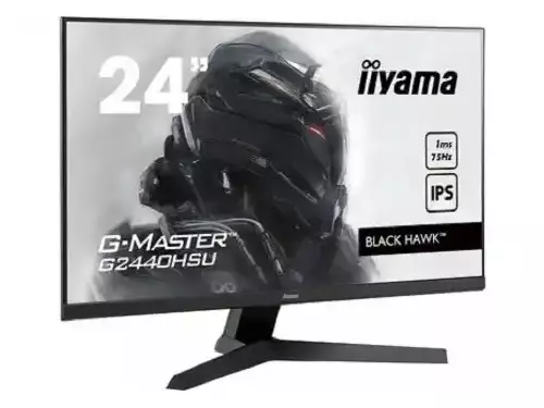 MONITOR 23.8 IIYAMA G2440HSU-B1 1920X1080/FULL HD/IPS/1MS/75HZ/HDMI/USB X2/DP/ZVUČNICI