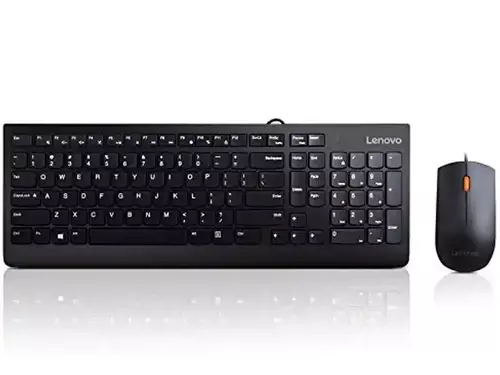 TASTATURA + MIŠ LENOVO 300 US CRNA