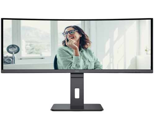 MONITOR AOC CU34P3CV 34"/VA,21:9,ZAKRIVLJEN/3440X1440/100HZ/1MS MPRT/HDMI,DP,USB/VISINA/VESA/CRNA