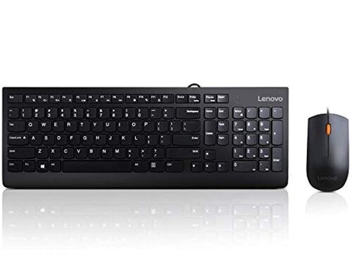 TASTATURA+MIŠ LENOVO 300 ŽIČNI SET/US/103P/CRNA