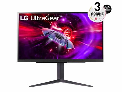 MONITOR LG ULTRAGEAR 27GR83Q-B 27"/IPS/2560X1440/240HZ/1MS GTG/HDMIX2,DP,USB/GSYNC,FREESYNC/PIVOT