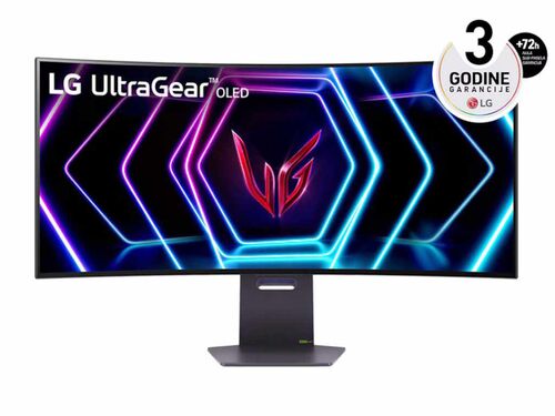 MONITOR LG 39GS95QE-B 39"/OLED,ZAKRIVLJEN,21:9/3440X1440/240HZ/0,03MS/HDMIX2,DP,USB/GSYNC,FREESYNC