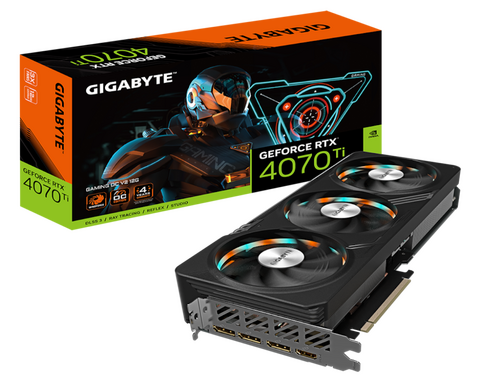 GRAFIČKA KARTA GIGABYTE RTX 4070 TI GV-N407TGAMING OCV2-12GD NVD/12GB/GDDR6X/192BIT/CRNA