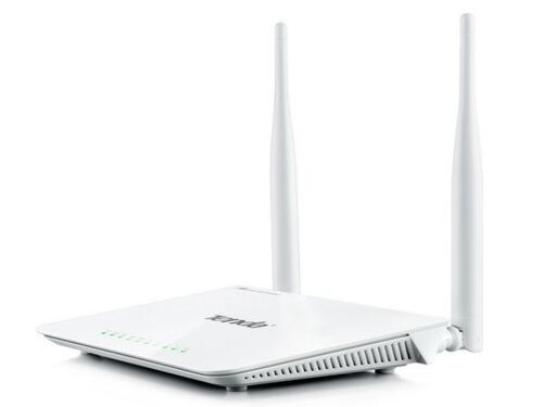 TENDA F300 WIRELESS N300 RUTER, WISP/WDS-BRIDGE/AP/WPS, 4L/1W FIXED ANTENNA 2X5DBI