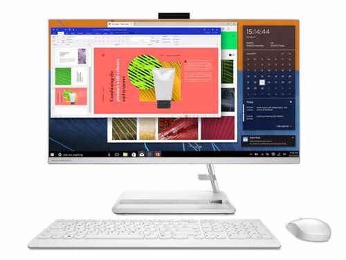 RAČUNAR LENOVO IDEACENTRE AIO 3 27ALC6 /DOS/27"FHD/RYZEN 5 7430U/16GB/512GB SSD/USB TASTATURA I MIŠ