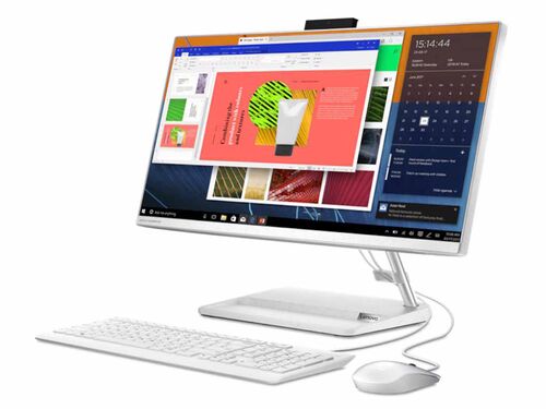 RAČUNAR LENOVO AIO 3 24ALC6 23.8"FHD/DOS/RYZEN 5 7430U/16GB/512GB SSD/AMD RADEON/USB MIŠ I TASTATURA