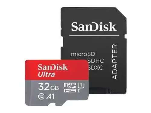 MICRO SD 32GB SANDISK ULTRA + ADAPTER SDSQUA4-032G-GN6MA